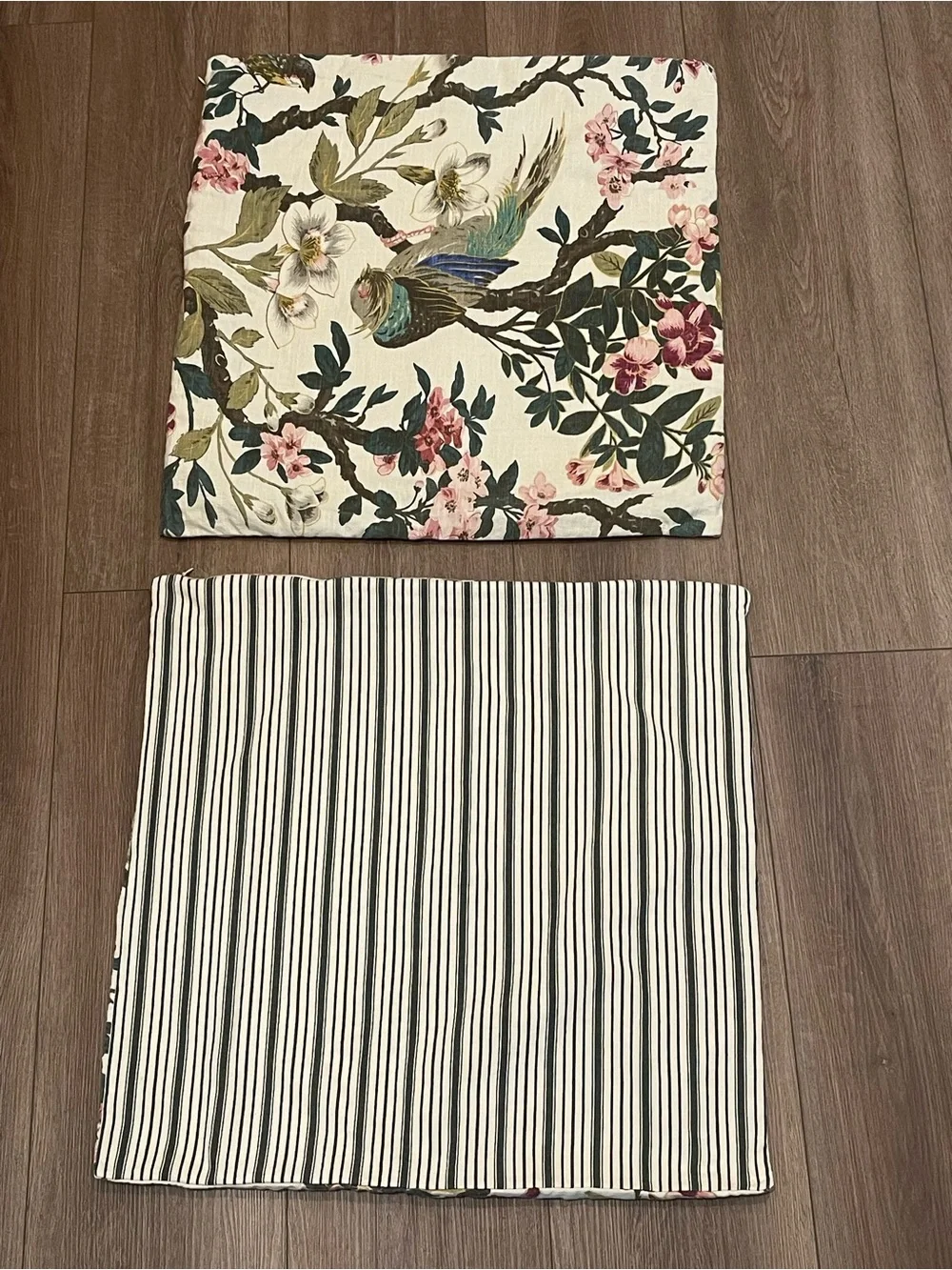 Pottery Barn | Set of 2 NOLA Song Bird Pillow Covers 24” x 24”